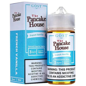 THE PANCAKE HOUSE E-LIQUID FRENCH VANILLA - 100ML - E-Juice Steals