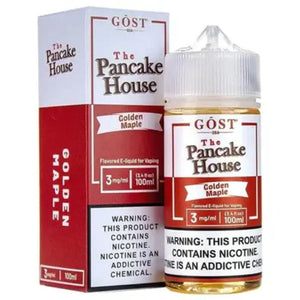 THE PANCAKE HOUSE E-LIQUID GOLDEN MAPLE - 100ML - E-Juice Steals