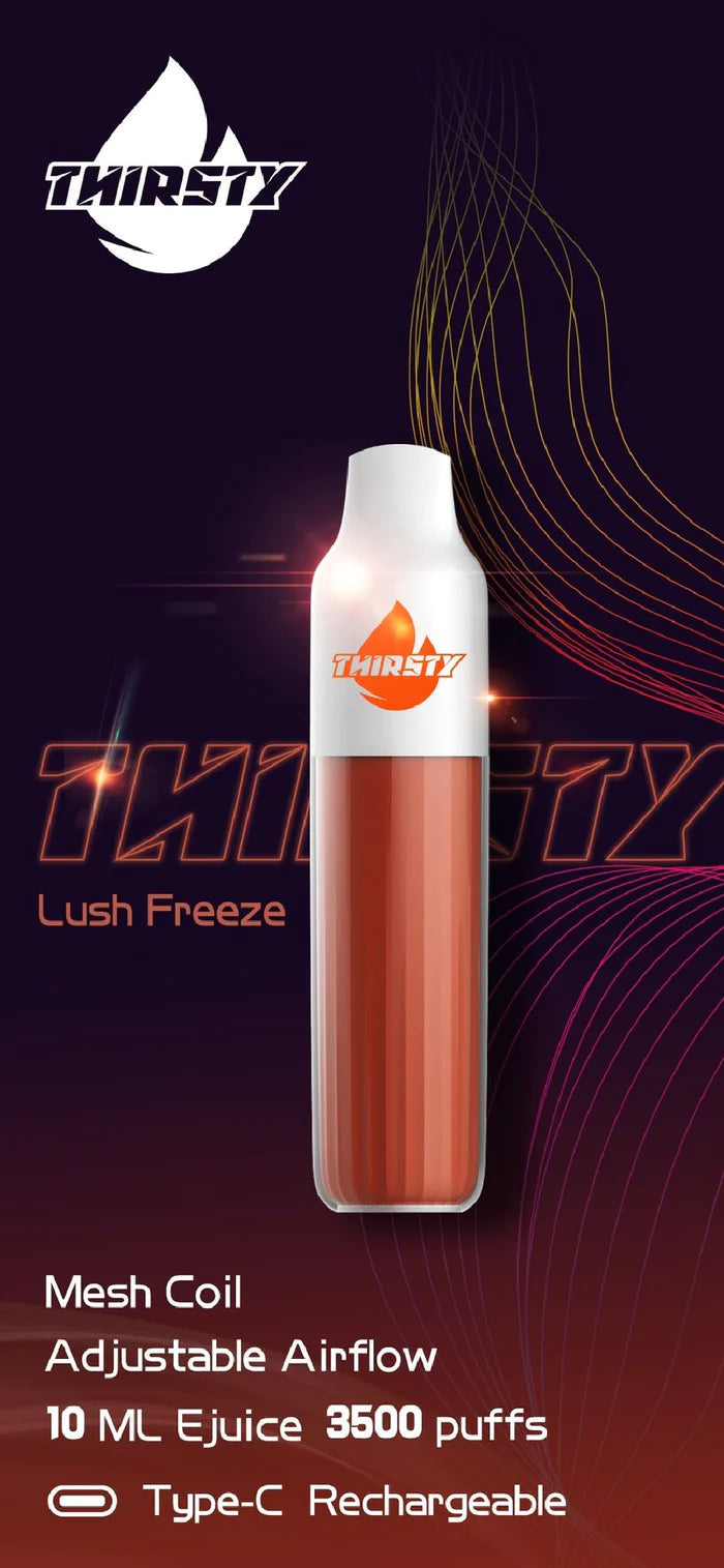 Thirsty Disposable Vape - 3500 Puffs - E-Juice Steals