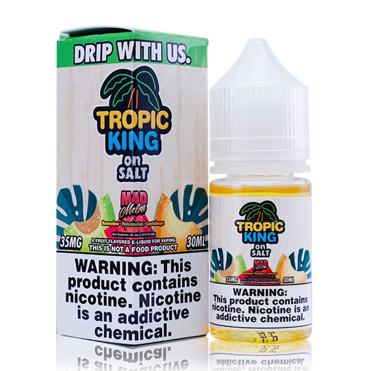 SALE! TROPIC KING SALT MAD MELON - 30ML - E-Juice Steals