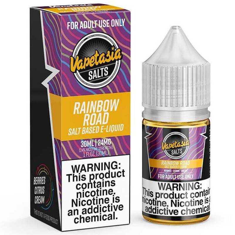 VAPETASIA SALT RAINBOW ROAD - 30ML - E-Juice Steals