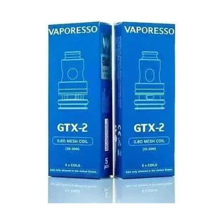VAPORESSO GTX-2 REPLACEMENT COILS | 5 PACK - E-Juice Steals