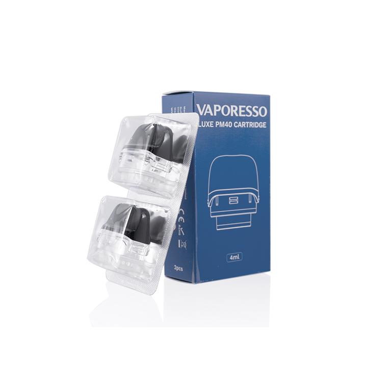 Vaporesso Luxe PM40 Empty Pod Cartridge - Pack of 2 - E-Juice Steals