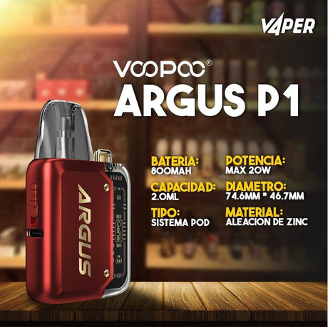 VOOPOO ARGUS P1 POD KIT | 20W - E-Juice Steals