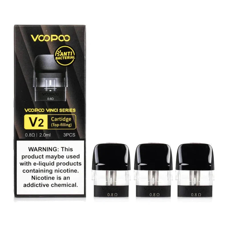 VOOPOO VINCI V2 REPLACEMENT PODS 3-PACK - E-Juice Steals
