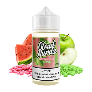 CLOUD NURDZ E-LIQUID WATERMELON APPLE - 100ML - E-Juice Steals