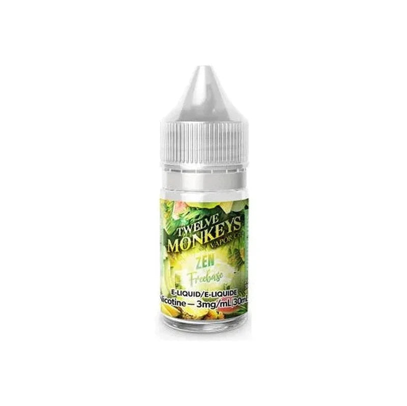 Twelve Monkeys - Zen 30mL - freebase - E-Juice Steals