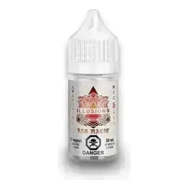 ILLUSION E-LIQUID - RED MAGIC - 30ML (FREEBASE) - E-Juice Steals