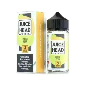 JUICE HEAD E-LIQUID PEACH PEAR FREEZE - 30ML(FREEBASE) - E-Juice Steals