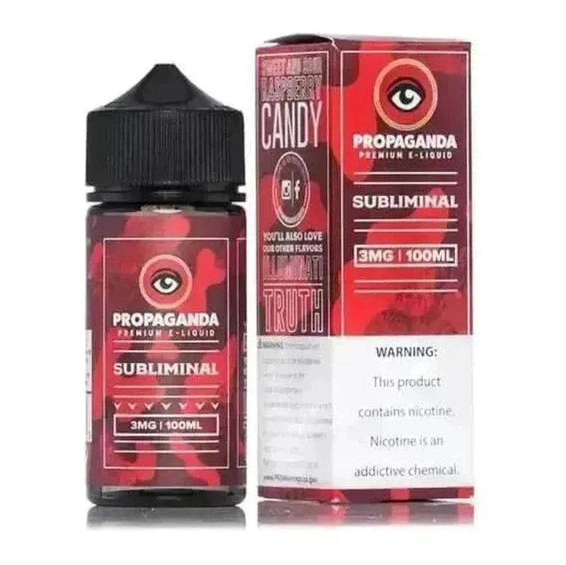 PROPAGANDA EJUICE - SUBLIMINAL - 100ML - E-Juice Steals