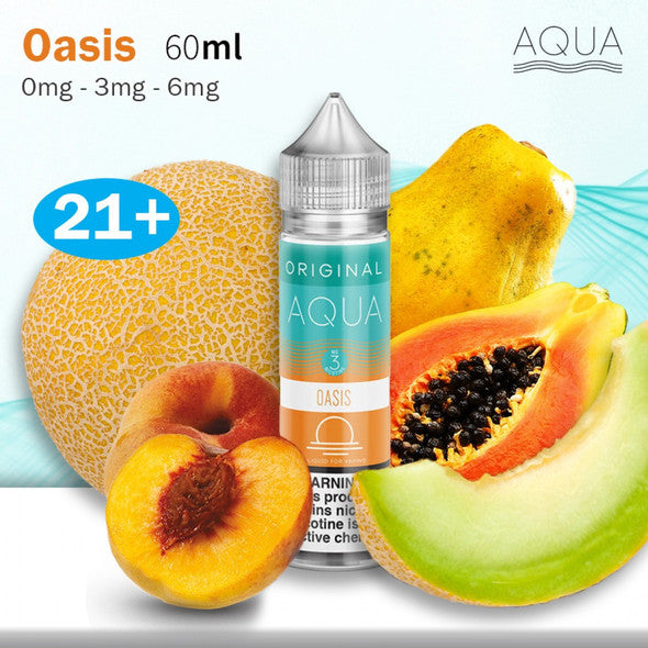 SALE! Aqua E-Liquids - Oasis - 60ml
