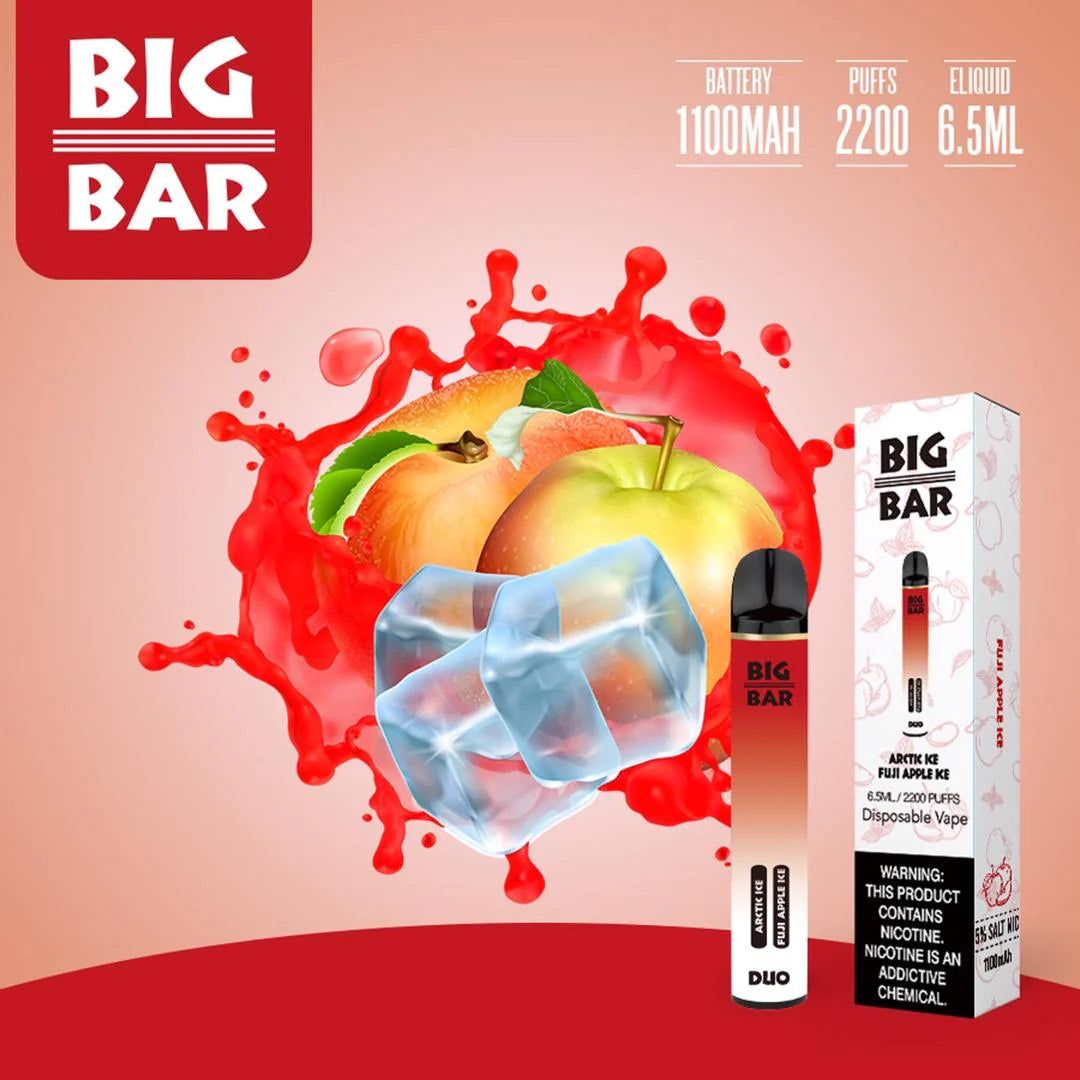 Big Bar Duo Disposable - 2200 Puff - E-Juice Steals