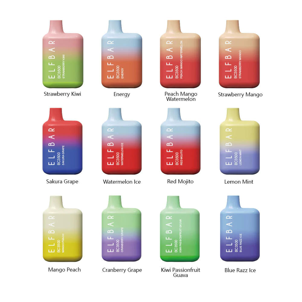 ELF BAR DISPOSABLES | 5000 PUFFS - E-Juice Steals