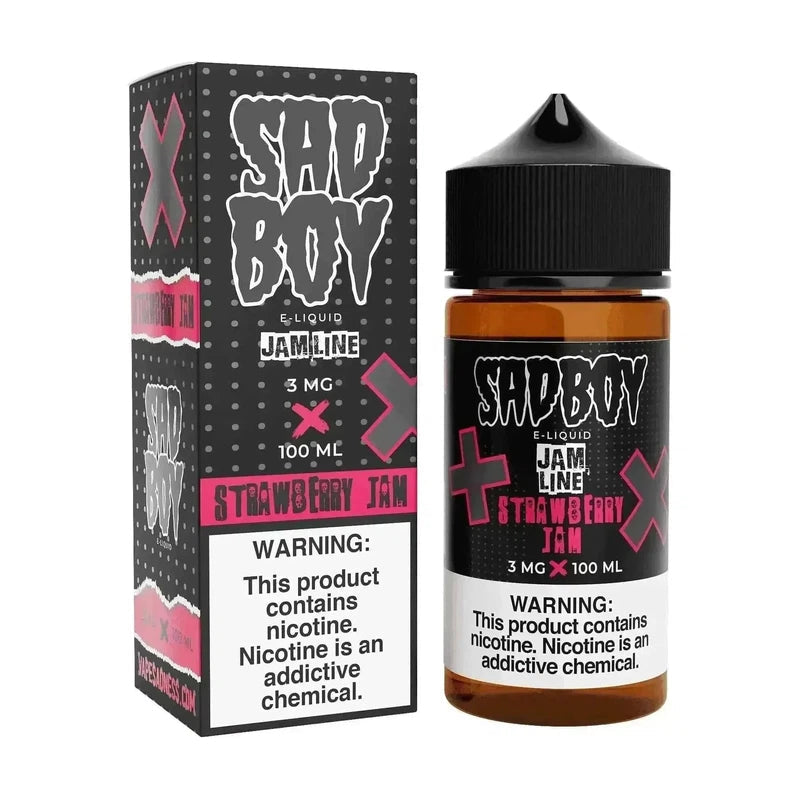 SADBOY E-LIQUID STRAWBERRY JAM - 100ML - E-Juice Steals