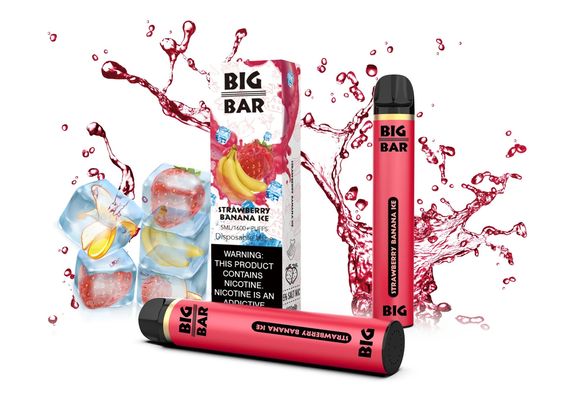 BIG BAR DISPOSABLES - 1600 PUFFS - E-Juice Steals
