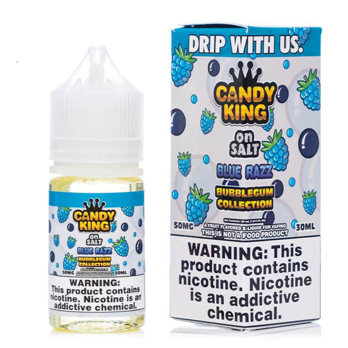 SALE! CANDY KING SALT BLUE RAZZ - 30ML - E-Juice Steals