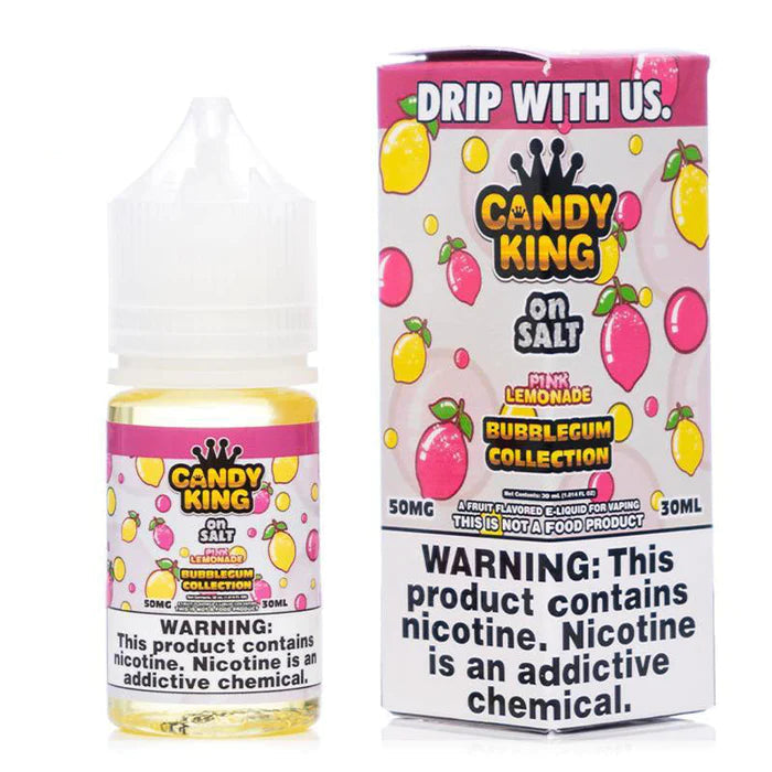 SALE! CANDY KING SALT PINK LEMONADE - 30ML - E-Juice Steals