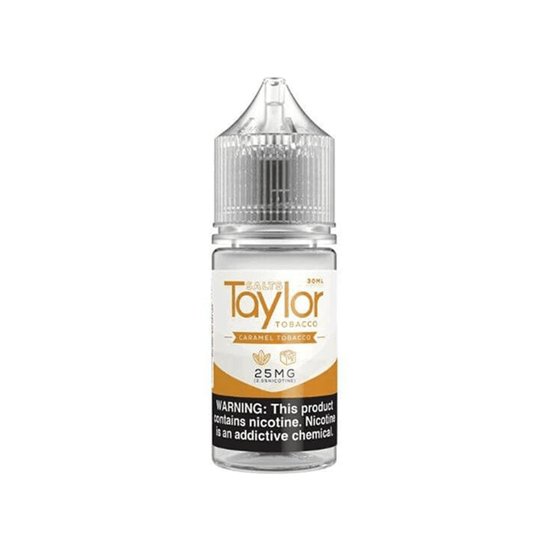 TAYLOR FLAVORS SALT E-LIQUID CARAMEL TOBACCO - 30ML - E-Juice Steals