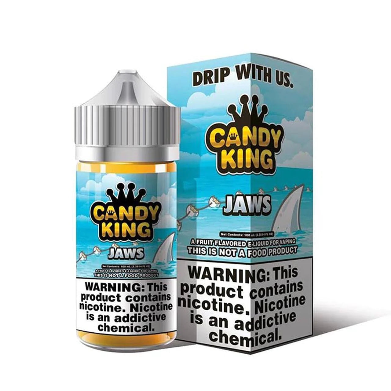 SALE! CANDY KING E-LIQUID JAWS - 100ML - E-Juice Steals