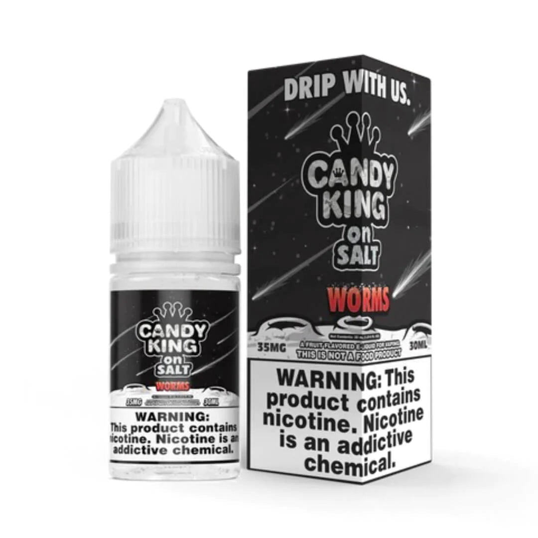 SALE! CANDY KING SALT WORMS - 30ML - E-Juice Steals