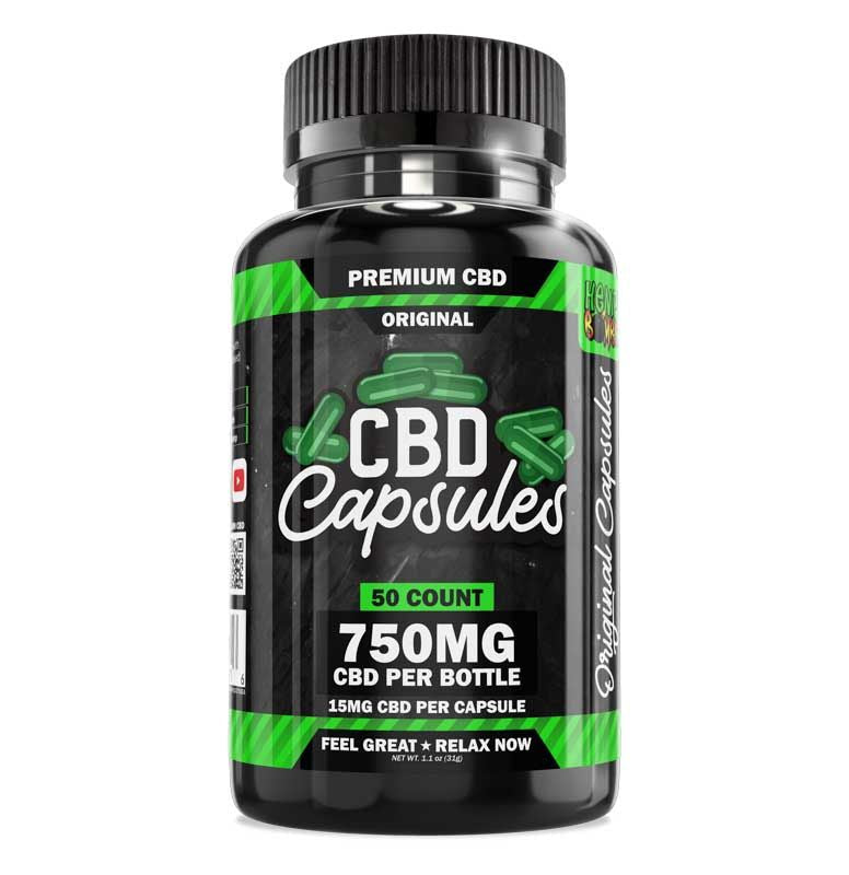 HEMP BOMBS CBD 70Capsules - E-Juice Steals