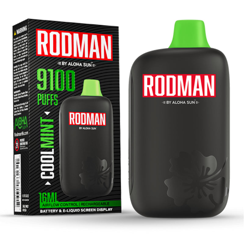 RODMAN DISPOSABLE | 9100 PUFFS - E-Juice Steals
