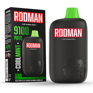RODMAN DISPOSABLE | 9100 PUFFS - E-Juice Steals