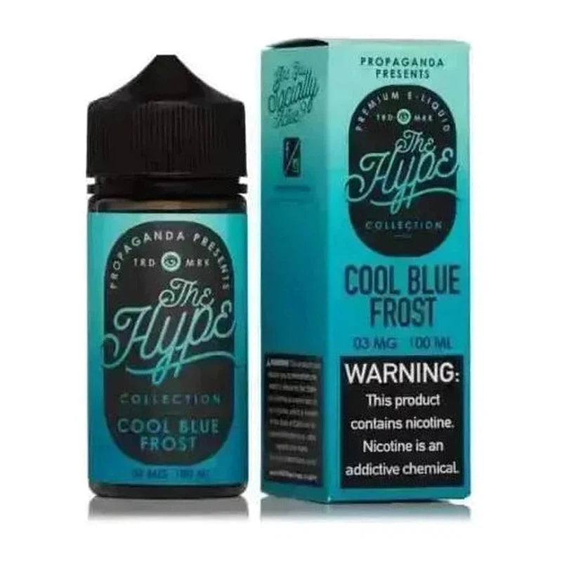PROPAGANDA EJUICE - THE HYPE COLLECTION COOL BLUE FROST - 100ML - E-Juice Steals