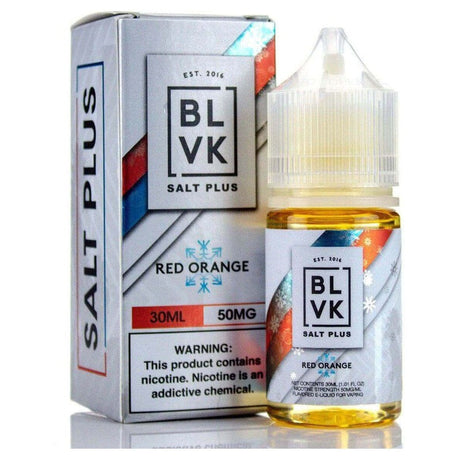 BLVK Salt Plus - Red Orange Ice Ejuice - 30ml - E-Juice Steals