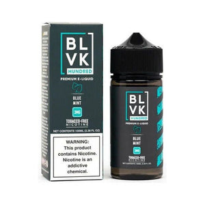 BLVK HUNDRED E-LIQUID BLUE MINT - 100ML - E-Juice Steals