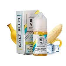 BLVK Salt Plus - Banana Ice Ejuice - 30ml - E-Juice Steals