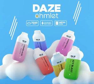 DAZE OHMLET DISPOSABLE | 7000 PUFFS - E-Juice Steals