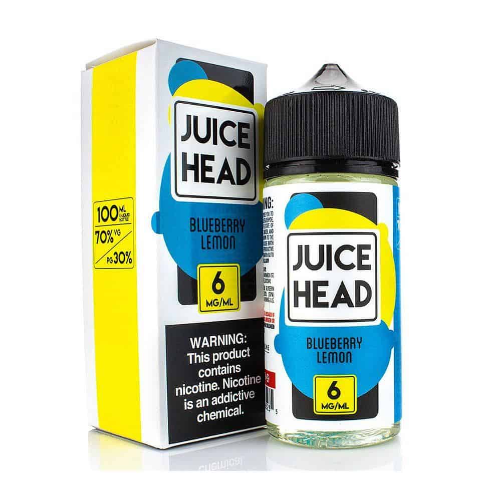 JUICE HEAD E-LIQUID BLUEBERRY LEMON - 100ML - E-Juice Steals