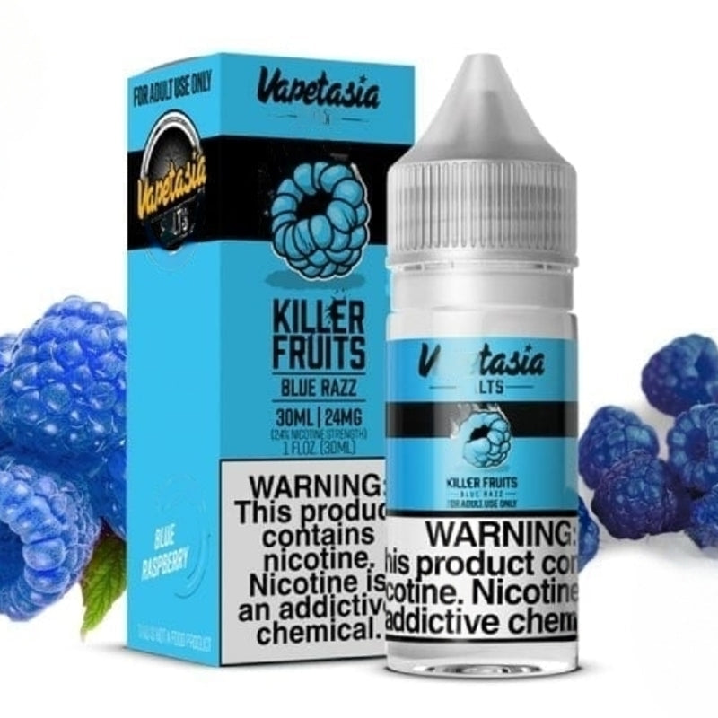 VAPETASIA SALT KILLER FRUITS BLUE RAZZ - 30ML - E-Juice Steals