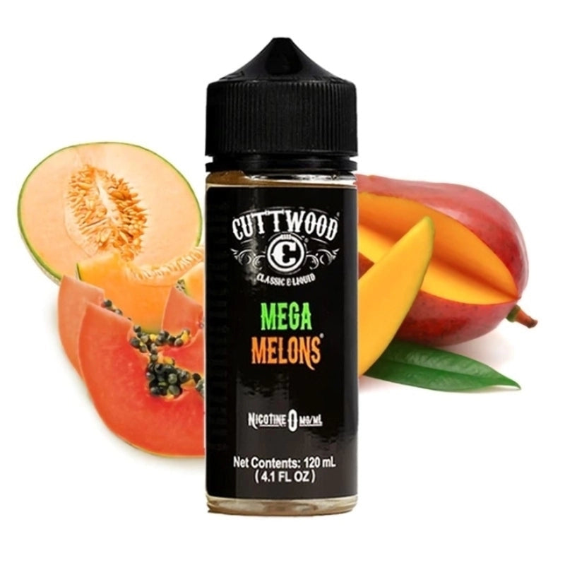 CUTTWOOD E-LIQUID MEGA MELONS - 120ML - E-Juice Steals