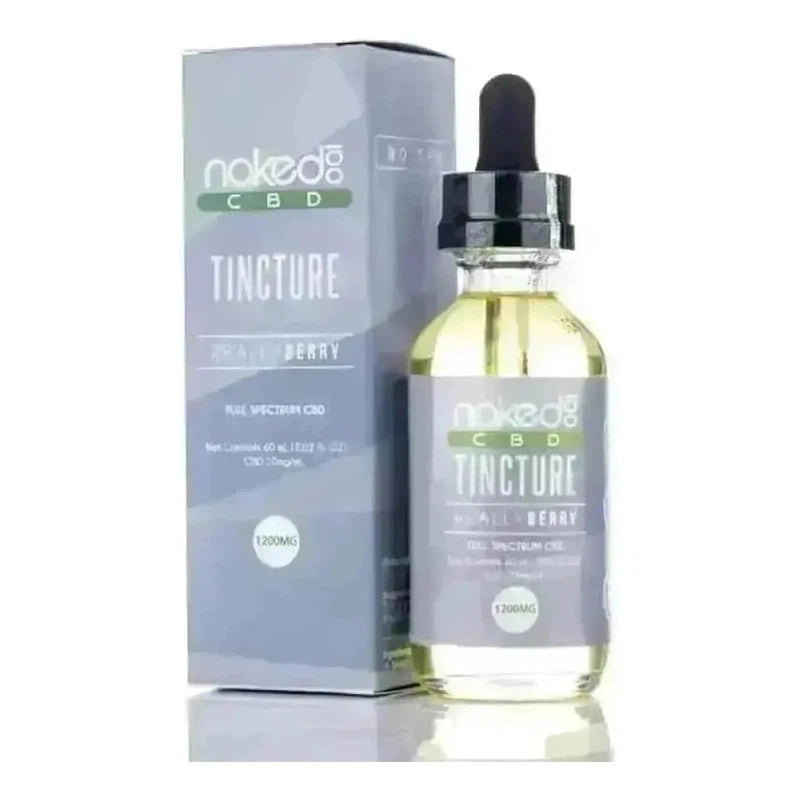 Naked 100 CBD Tincture - Really Berry - E-Juice Steals