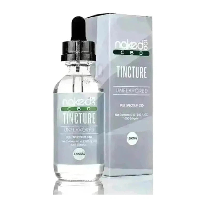 Naked 100 CBD Tincture - Unflavored - E-Juice Steals