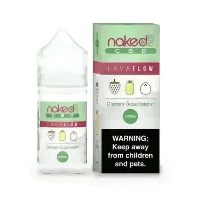 Naked 100 CBD - Lava Flow CBD Vape Juice - 30ml - E-Juice Steals