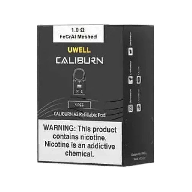 UWELL CALIBURN A3 REPLACEMENT PODS | 4 PACK - E-Juice Steals