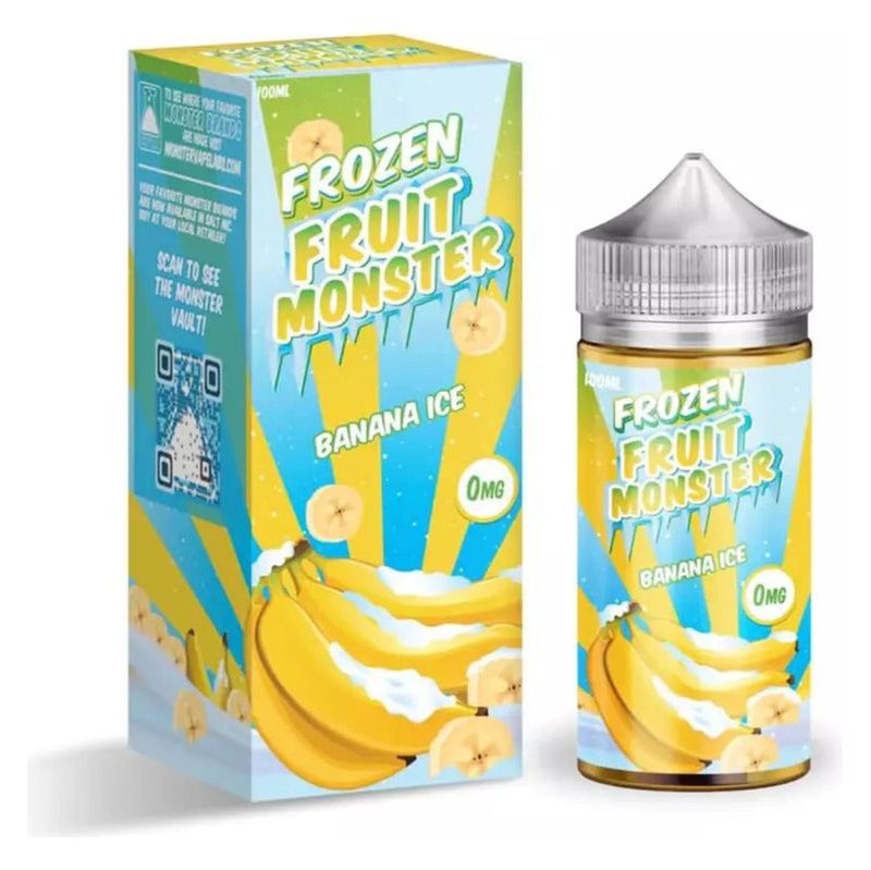 FROZEN FRUIT MONSTER E-LIQUID BANANA ICE - 100ML - E-Juice Steals