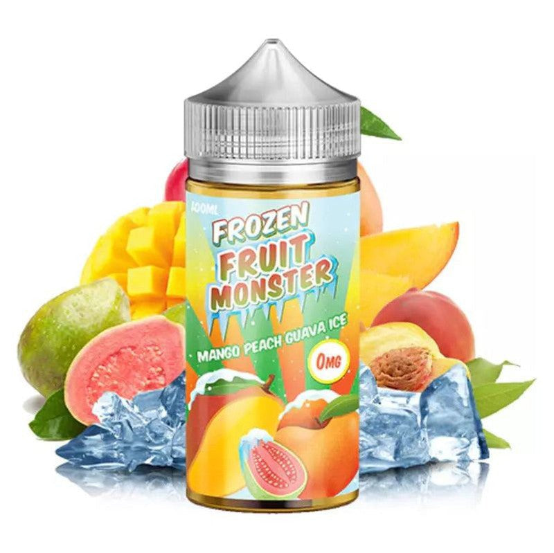SALE! FROZEN FRUIT MONSTER E-LIQUID MANGO PEACH GUAVA - 100ML - E-Juice Steals