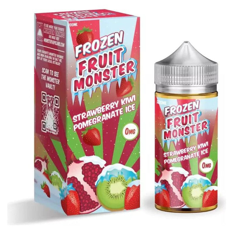 FROZEN FRUIT MONSTER E-LIQUID STRAWBERRY KIWI POMEGRANATE - 100ML - E-Juice Steals