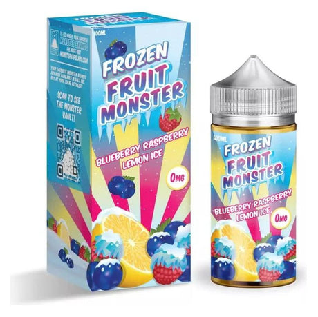 SALE! FROZEN FRUIT MONSTER E-LIQUID BLUEBERRY RASPBERRY LEMON - 100ML - E-Juice Steals