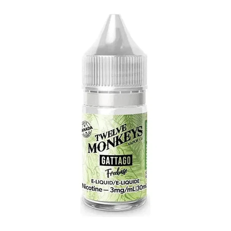 TWELVE MONKEYS - GATTAGO –  Freebase - 30 ML - E-Juice Steals