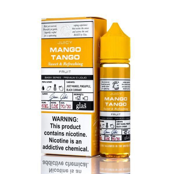 GLAS BASIX E-LIQUID MANGO TANGO - 60ML - E-Juice Steals
