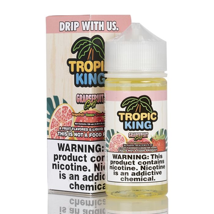 SALE! TROPIC KING E-LIQUID GRAPEFRUIT GUST - 100ML - E-Juice Steals