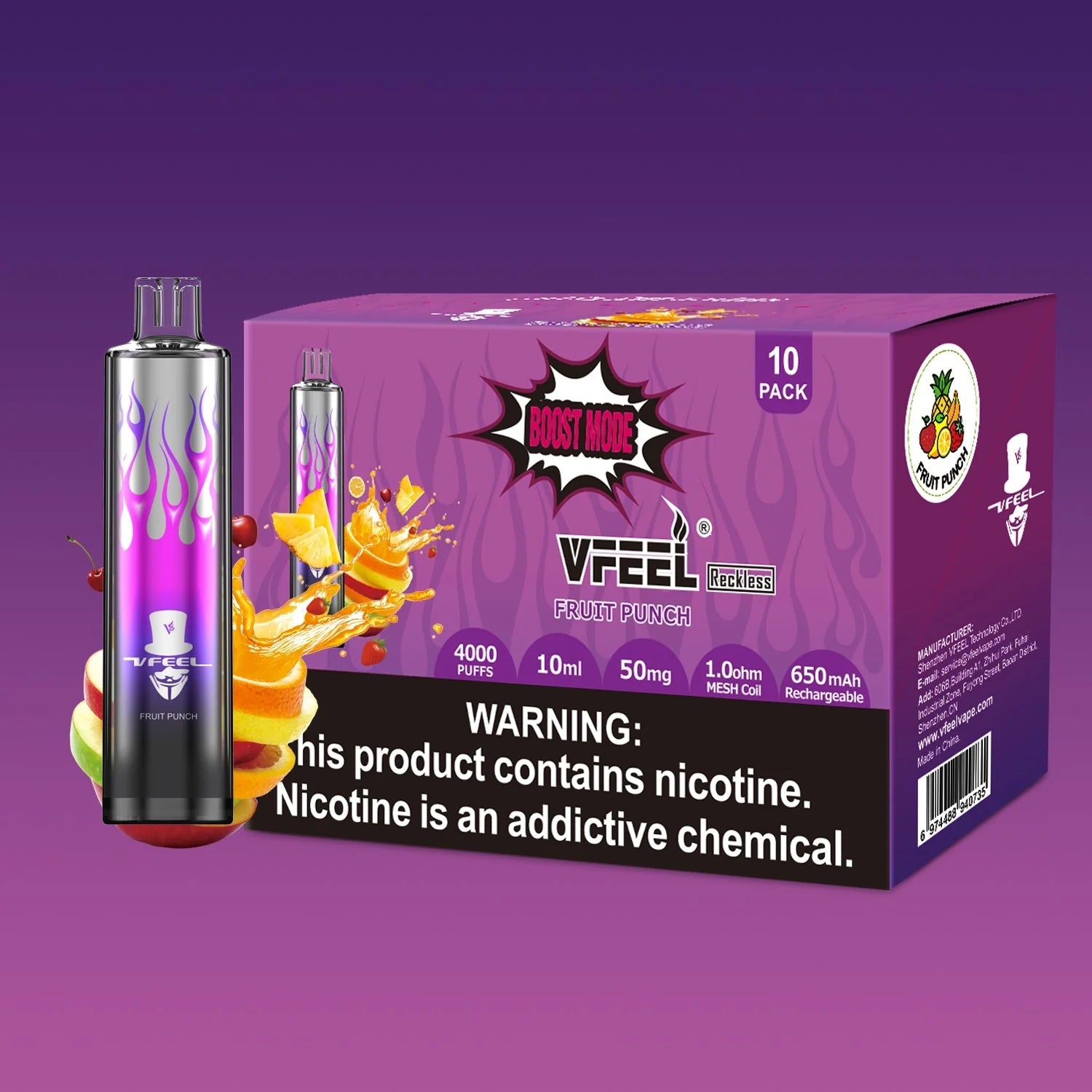 BOOST MODE DISPOSABLE | 4000 PUFFS - E-Juice Steals