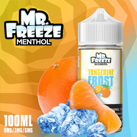 MR FREEZE E-LIQUID TANGERINE FROST - 100ML - E-Juice Steals