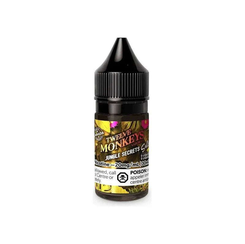 Twelve Monkeys- Jungle Secrets -Freebase - 30ML - E-Juice Steals