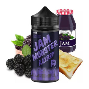 JAM MONSTER E-LIQUID BLACKBERRY - 100ML - E-Juice Steals